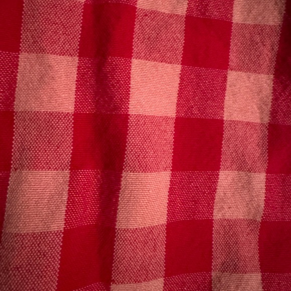 Folklore Las Ninas Red Checkered Dress - Picture 3 of 5